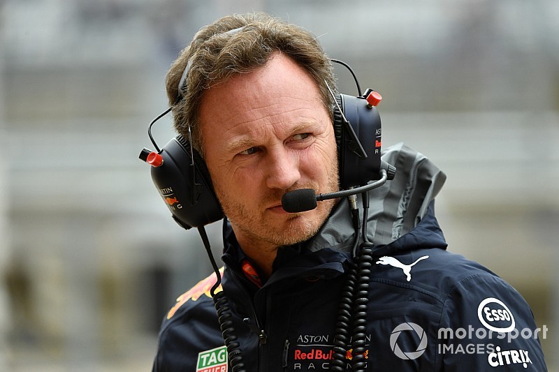Horner cree que Ocon tuvo suerte de recibir solo un empujón de Verstappen