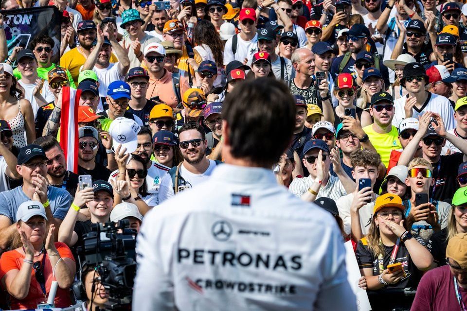 Toto Wolff, director y CEO de Mercedes-AMG F1 Team