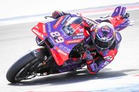 Mart&iacute;n admite que no est&aacute; "c&oacute;modo" tras el viernes de Misano