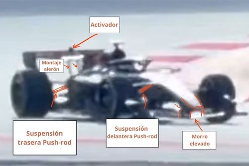 Fotos esp&iacute;a del F1 de Audi para 2026 en el filming day de Barcelona