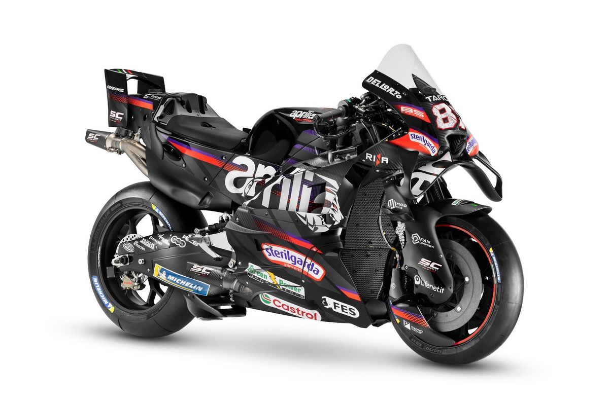 Aprilia reveals 2026 MotoGP bike for Marco Bezzecchi and Jorge Martin
