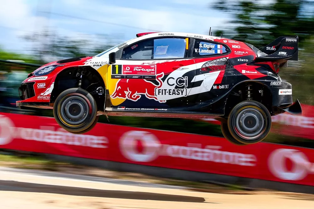S&eacute;bastien Ogier, Vincent Landais, Toyota Gazoo Racing WRT Toyota GR Yaris Rally1
