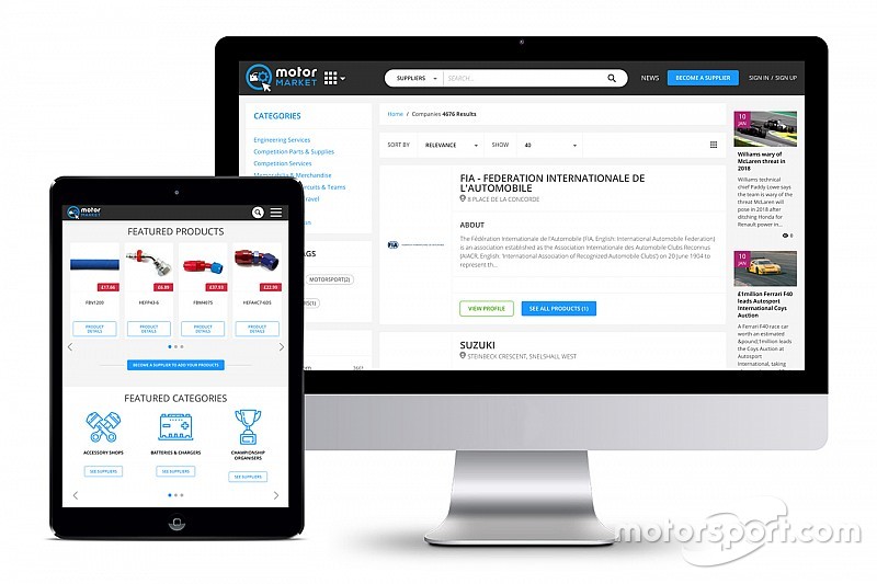Autosport, MotorMarket.com'u tanıttı