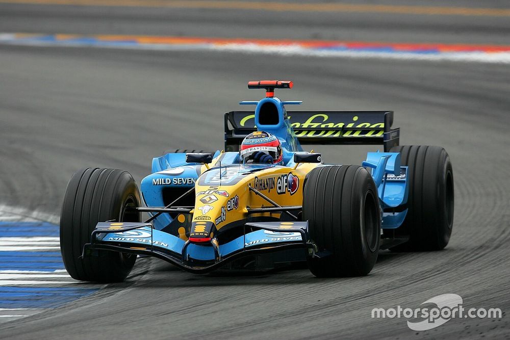 Ganador de la carrera Fernando Alonso, Renault R25