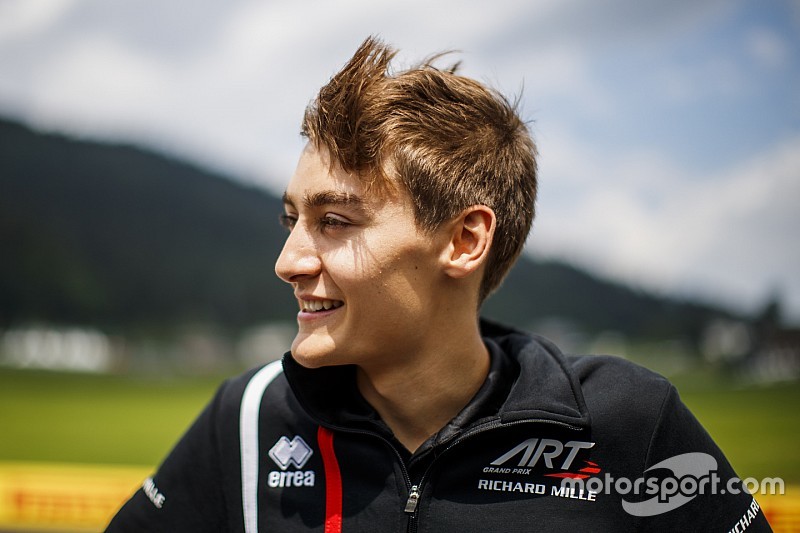 Silverstone F2: Mercedes junior Russell dominates practice