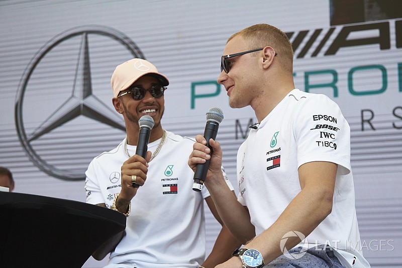 Bottas sosem érezte magát másodiknak Hamilton mögött