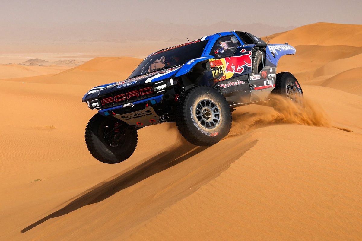 V8 atmosférico: lo que Ford está haciendo de forma diferente en el Dakar
