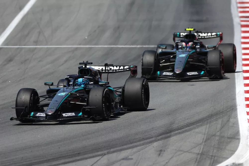 Andrea Kimi Antonelli, Mercedes, George Russell, Mercedes