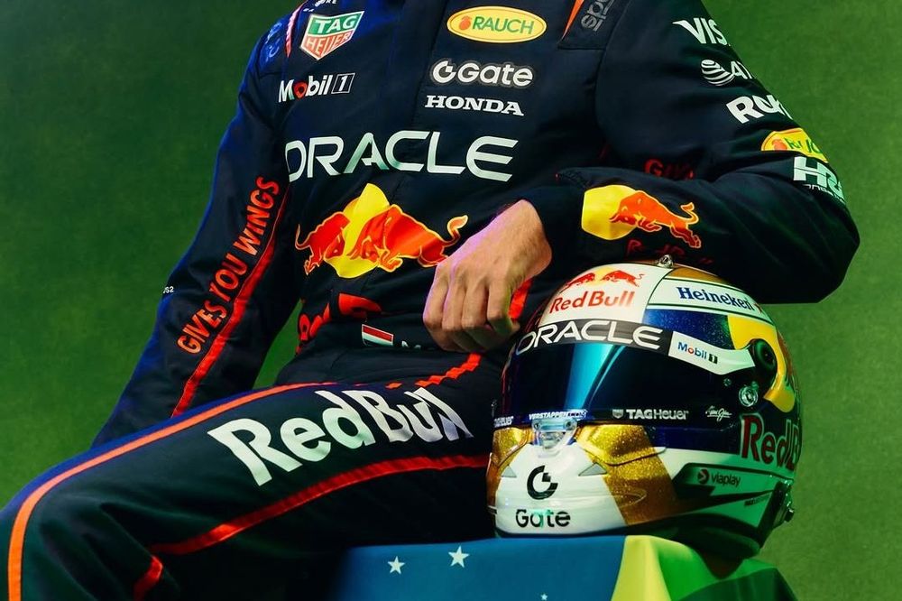 Max Verstappen anuncia capacete especial para GP de S&atilde;o Paulo
