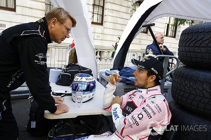 Mika Hakkinen, Sergio Perez, Force India