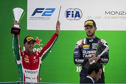 Ghiotto despojado de la victoria en la carrera de F2 en Monza