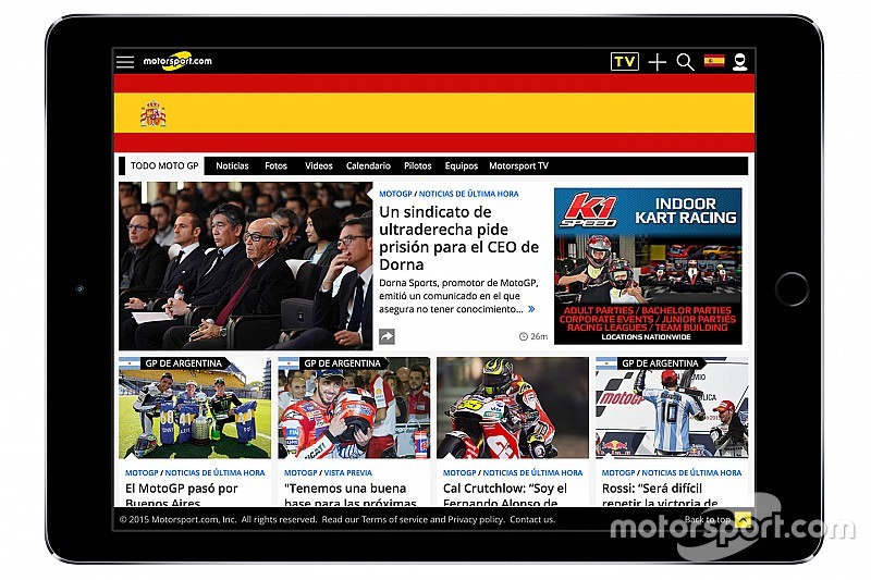 Motorsport.com lanceert na acquisitie nieuw digitaal platform – Motorsport.com Spanje