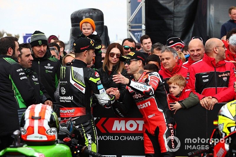 Jonathan Rea, Kawasaki Racing, Alvaro Bautista, Aruba.it Racing-Ducati Team