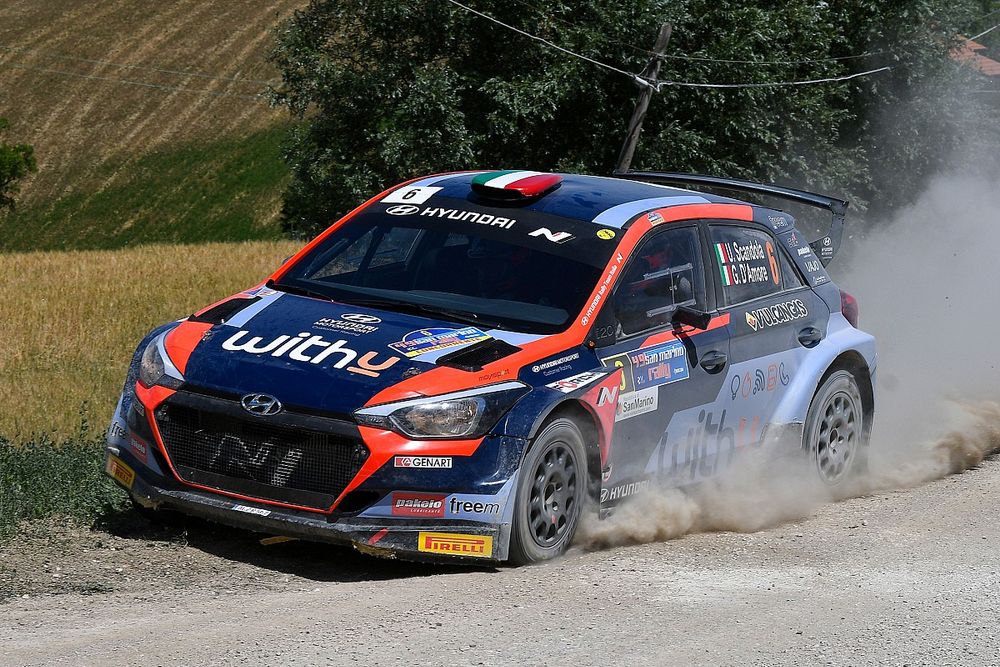 Umberto Scandola, Guido D&rsquo;Amore, Hyundai Rally Team Italia/SA Motorsport, Hyundai i20 NG R5