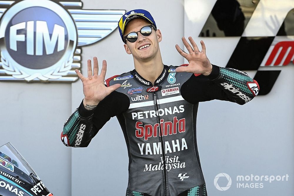 Polesitter Fabio Quartararo, Petronas Yamaha SRT