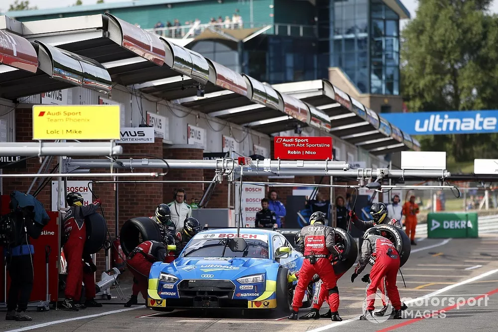 Pit stop, Robin Frijns, Audi Sport Team Abt Sportsline, Audi RS5 DTM