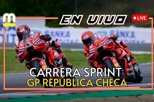 EN VIVO MotoGP: Carrera sprint de República Checa (Brno)