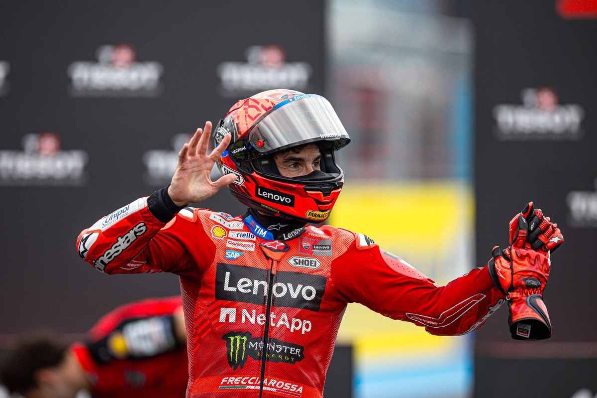 Marc Márquez élu pilote du week-end au Balaton Park