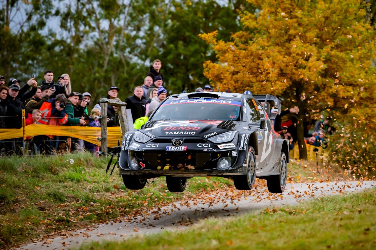 WRC Central Europe: Rovanpera in control after Ogier exit