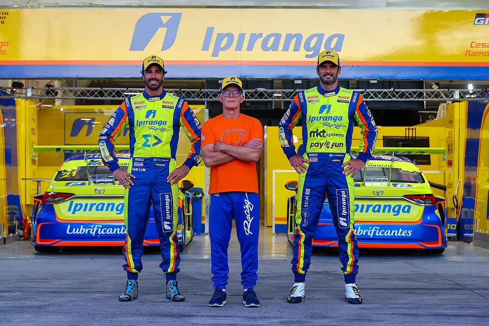 Cesar Ramos, Andreas Mattheis e Thiago Camilo