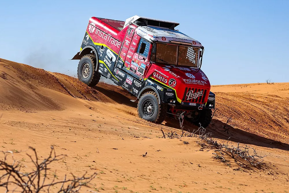 #508 Instaforex Loprais Praga: Ales Loprais, Petr Pokora, Jaroslav Valtr Jr.