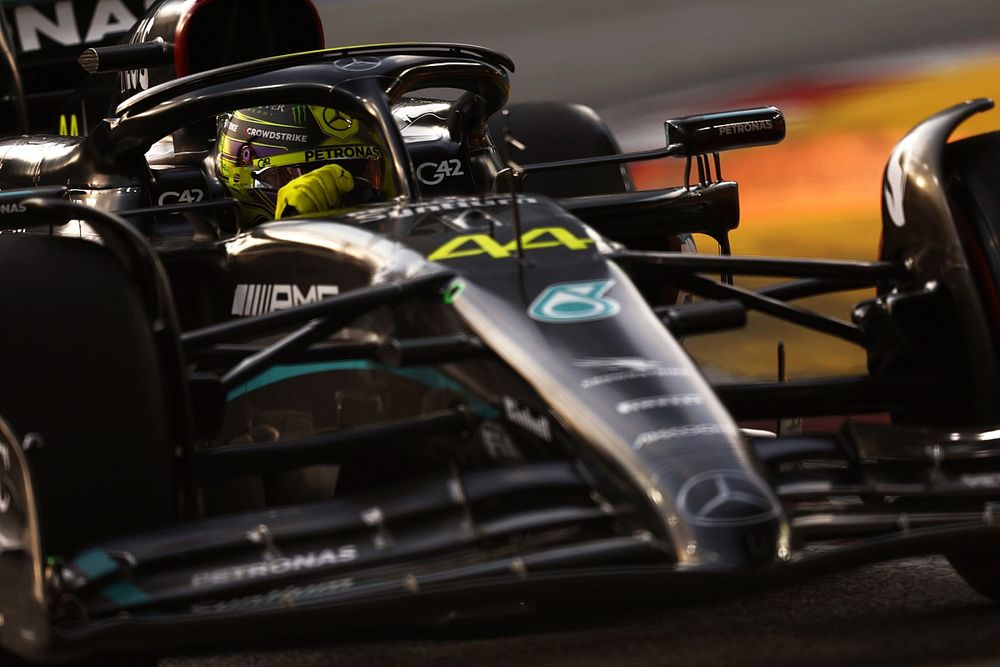 Hamilton 2023 Mercedes is "hardest" car to get right in F1 career