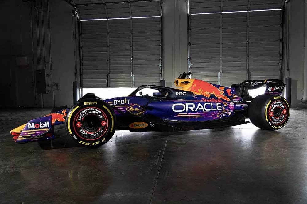 Red Bull Racing RB19 Las Vegas GP livery 