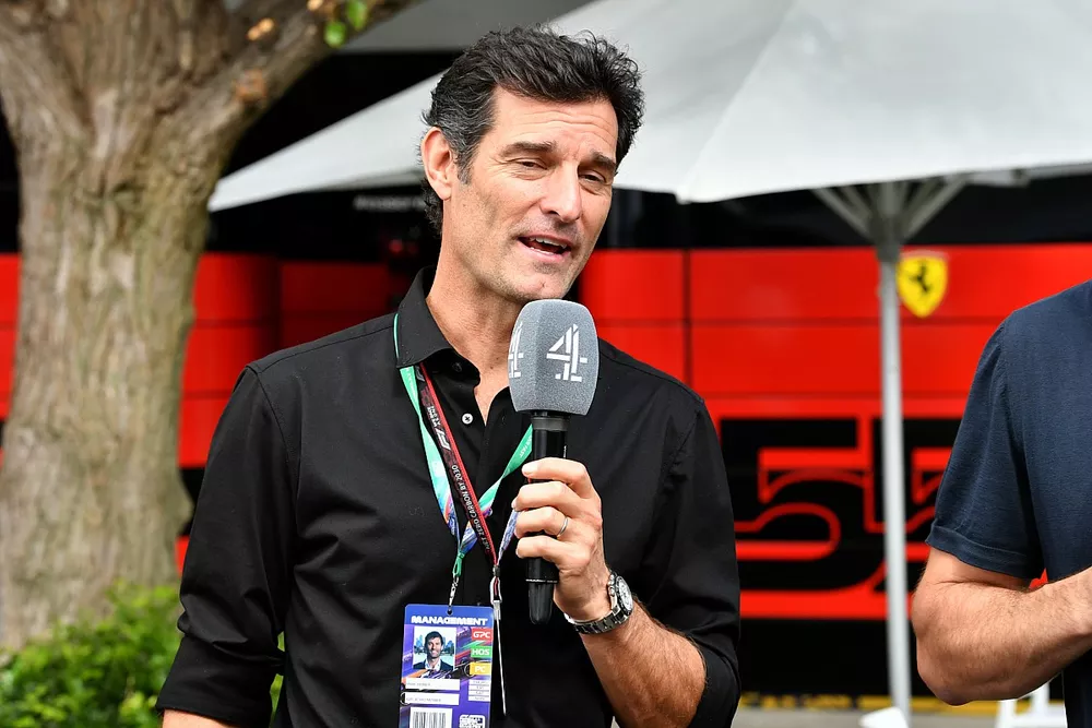 Mark Webber and Steve Jones, Channel 4 TV presenters