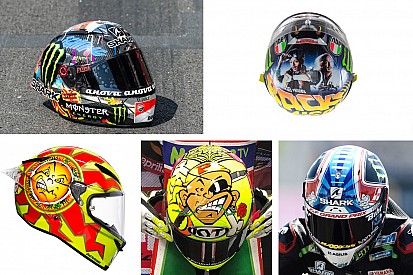 Galería: los cascos especiales de MotoGP en 2018