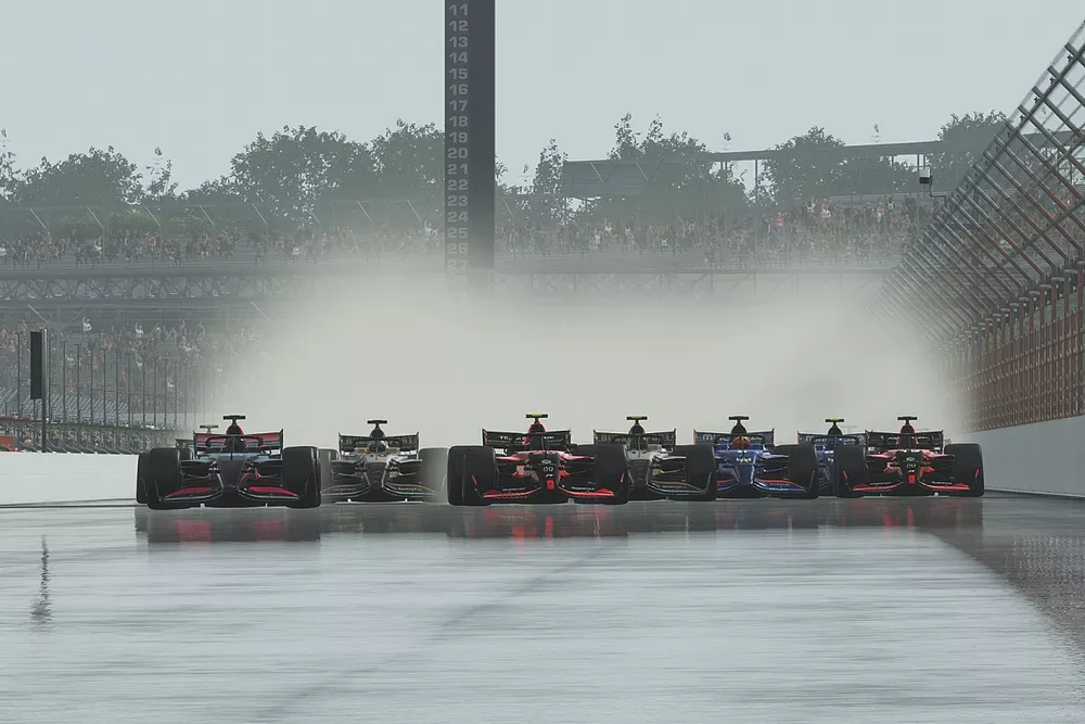 Formula Pro Series Indy rcae start 