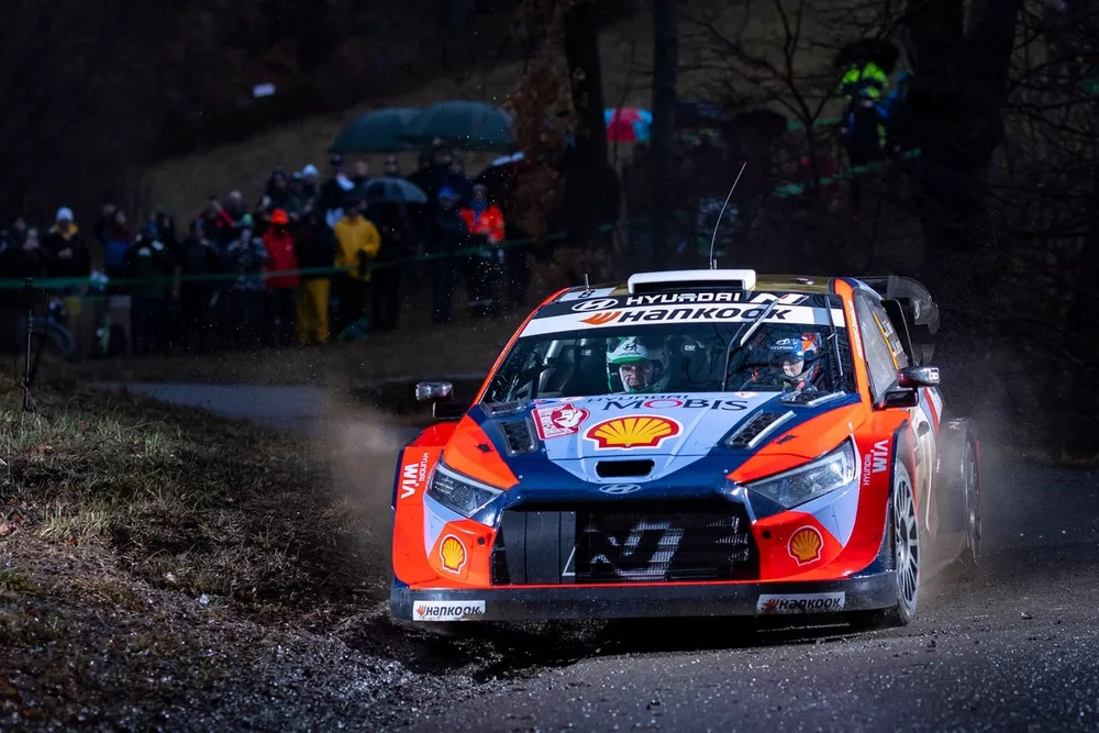 Ott Tänak, Martin Järveoja, Hyundai World Rally Team Hyundai i20 N Rally1