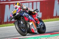 A diferencia de Mir, Marini dispuso de "una moto completamente nueva" en el test