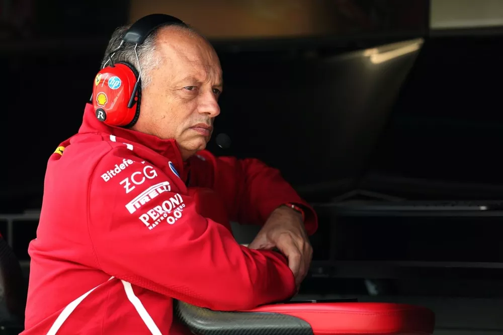 Frederic Vasseur, Team Principal of Scuderia Ferrari 