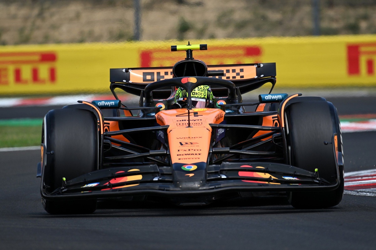 F1: Norris segura Piastri e vence o GP da Hungria; Bortoleto é sexto