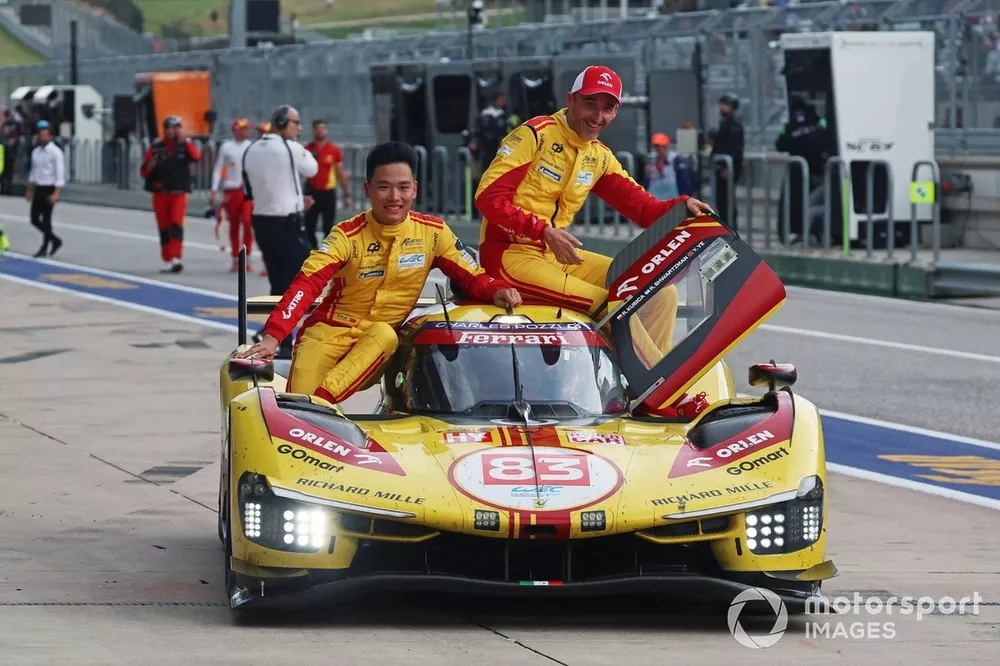 #83 AF Corse Ferrari 499P: Robert Kubica, Robert Shwartzman, Yifei Ye
