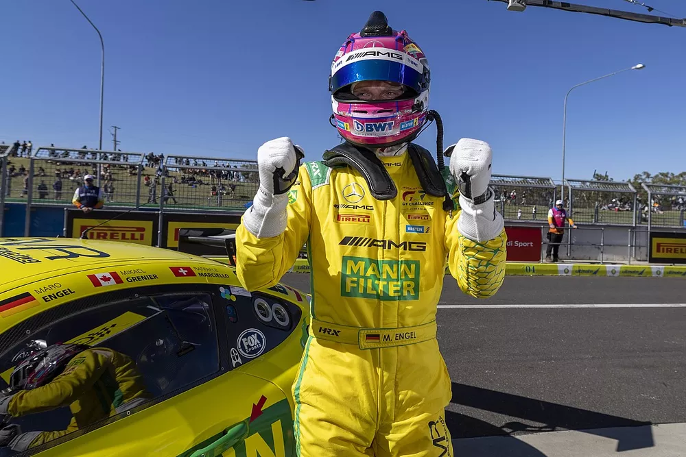 Polesitter #999 GruppeM Racing Mercedes-AMG GT3: Maro Engel
