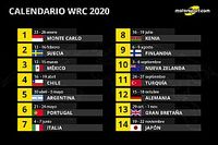 Calendario WRC 2020 con México, Chile y Argentina
