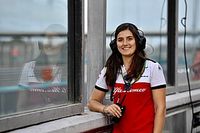 Alfa Romeo mantém Tatiana Calderón como piloto de testes