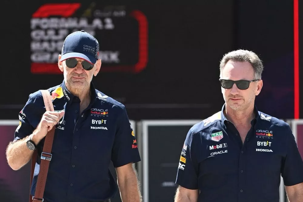 Adrian Newey, Chief Technology Officer, Red Bull Racing, Christian Horner, Team Principal, Red Bull Racing 