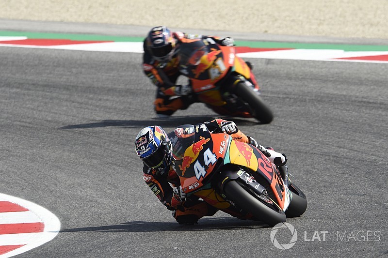 Moto2 Misano: Oliveira voor Fernandez in derde oefensessie, P20 Bendsneyder