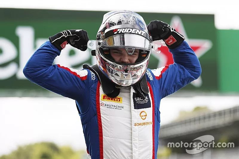 Racewinnaar David Beckmann, Trident
