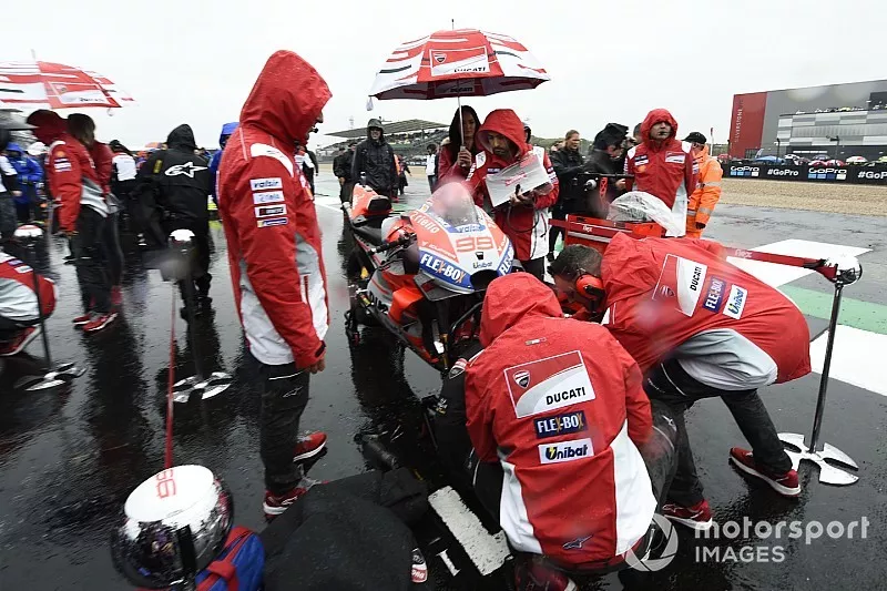 Jorge Lorenzo, Ducati, durante el Gran Premio de Gran Breta&ntilde;a