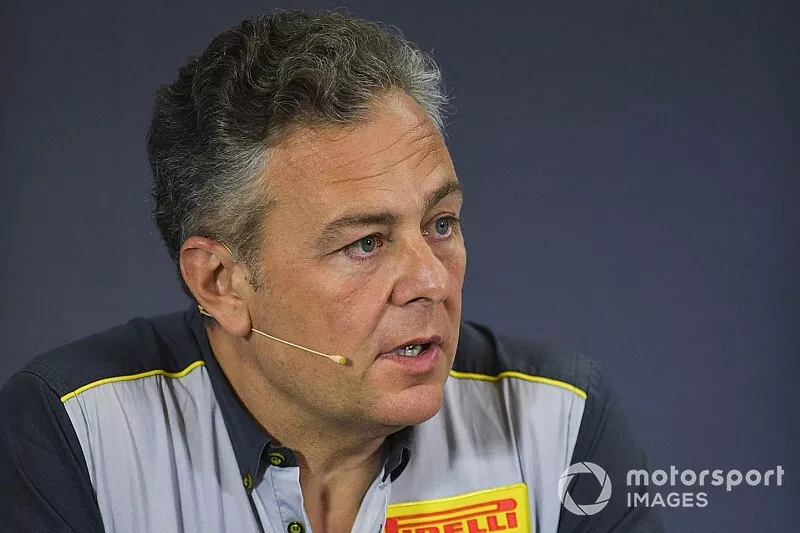 Mario Isola, Racing Manager, Pirelli Motorsport alla conferenza stampa per le nuove gomme F2