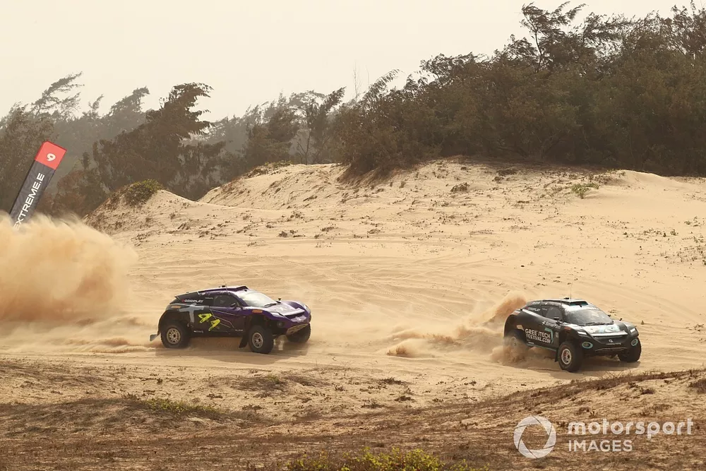 Cristina Gutierrez, Sebastien Loeb, X44 and Molly Taylor, Johan Kristoffersson, Rosberg X Racing 