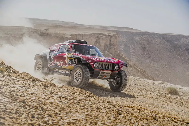 #305 JCW X-Raid Team: Carlos Sainz, Lucas Cruz