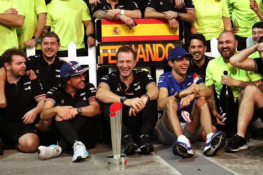 Fernando Alonso, Esteban Ocon, Alpine