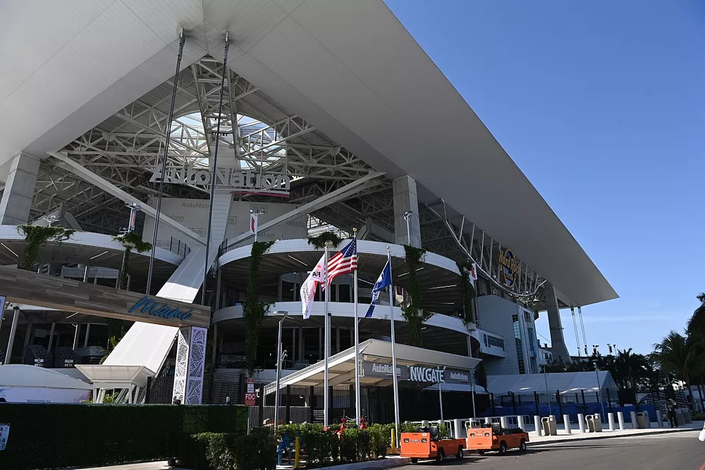 Entrada al circuito de F1 de Miami