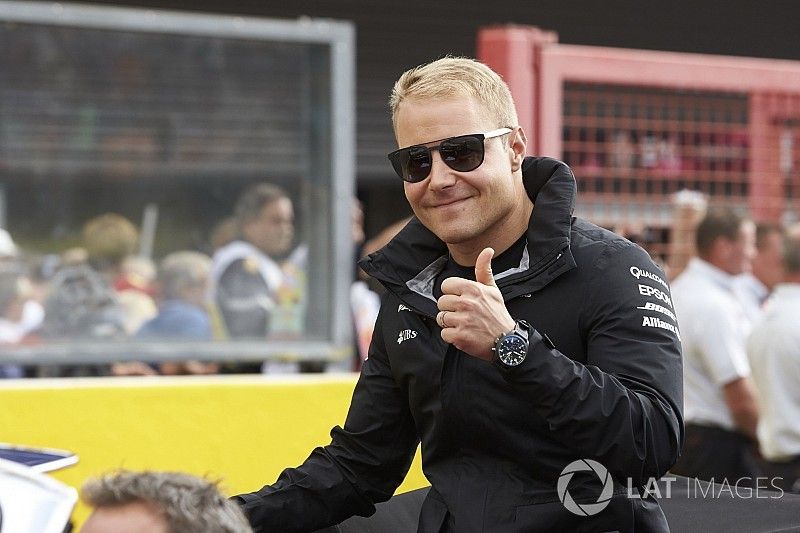 Valtteri Bottas, Mercedes AMG F1, in the drivers parade
