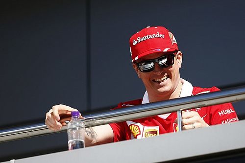 Raikkonen dice que "todo está bien" con el presidente de Ferrari
