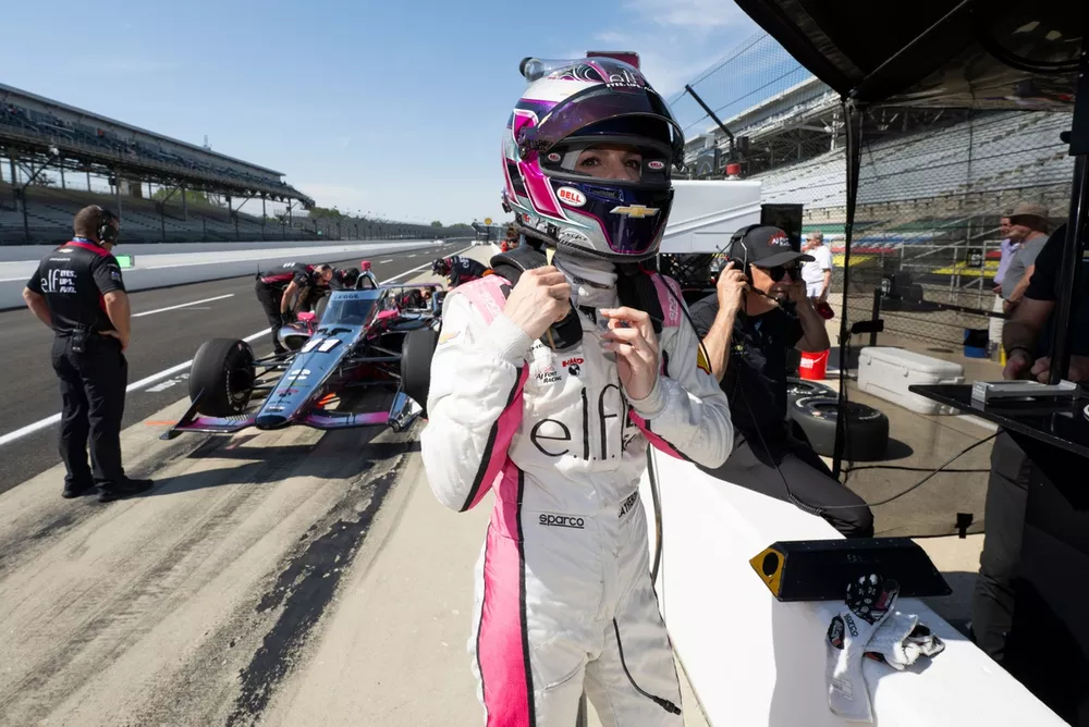 Katherine Legge, HMD Motorsports with A.J. Foyt Racing Chevrolet